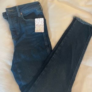 Dark blue jeans from free people